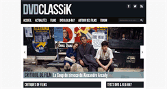 Desktop Screenshot of dvdclassik.com